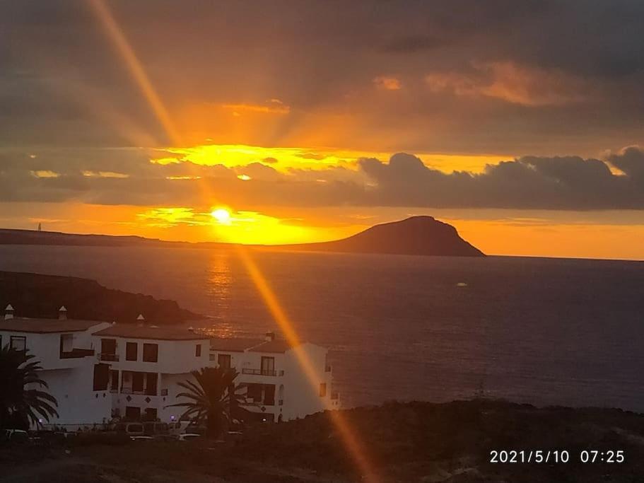 Amazing Seaview Balcon Del Mar Glass Veranda Costa Del Silencio Buitenkant foto