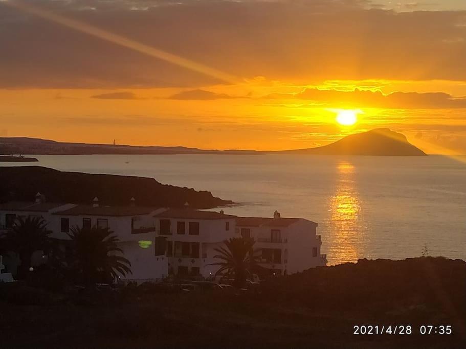 Amazing Seaview Balcon Del Mar Glass Veranda Costa Del Silencio Buitenkant foto