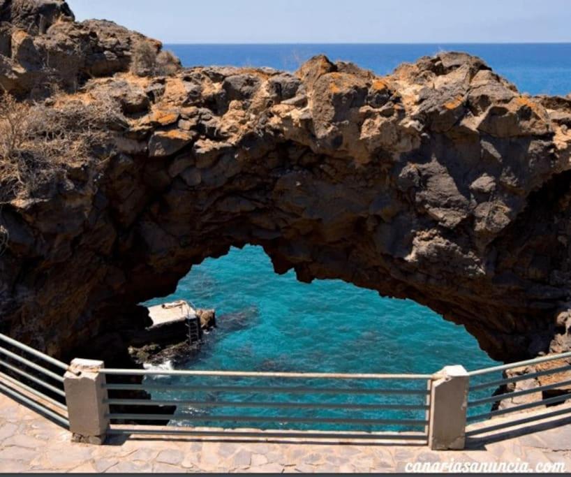 Amazing Seaview Balcon Del Mar Glass Veranda Costa Del Silencio Buitenkant foto