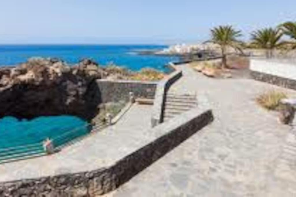 Amazing Seaview Balcon Del Mar Glass Veranda Costa Del Silencio Buitenkant foto