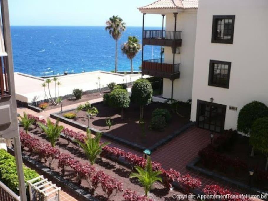 Amazing Seaview Balcon Del Mar Glass Veranda Costa Del Silencio Buitenkant foto