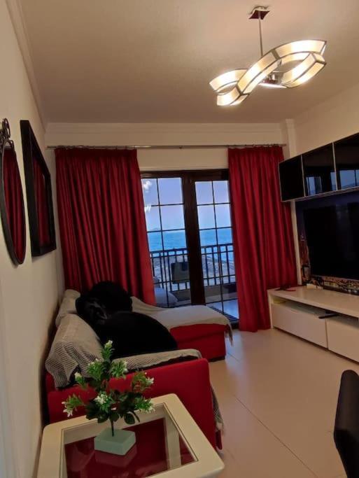 Amazing Seaview Balcon Del Mar Glass Veranda Costa Del Silencio Buitenkant foto